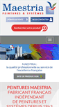 Mobile Screenshot of maestria.fr